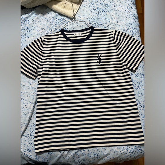 Saint Laurent Tops - Ysl stripped top